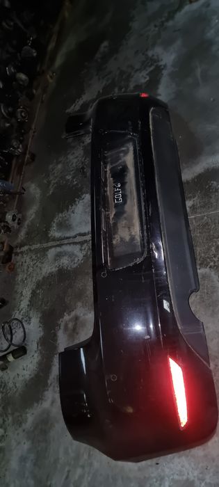 Parachoques traz volkswagen golf 6 c/ sensores estacionamento