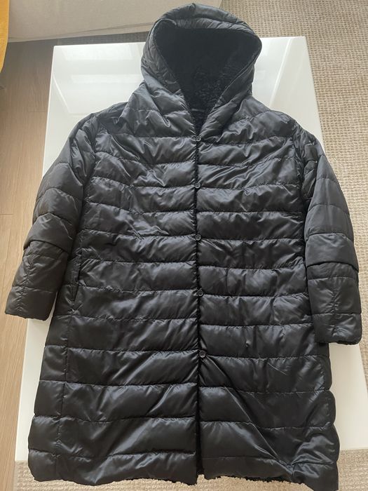 Двухсторонний пуховик MAX MARA в отличном состоянии,оригинал,Р. 48-50