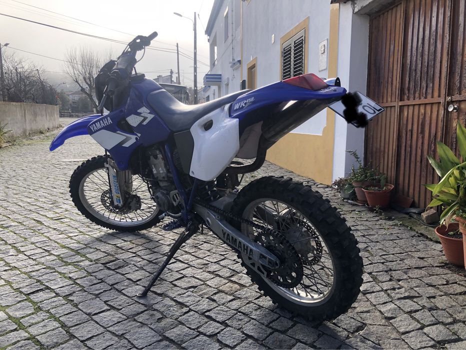 Yamaha wr matriculada