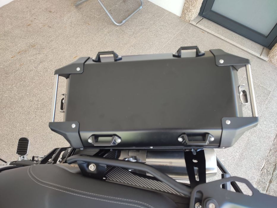 (NOVO) Malas Laterais + Top Case Alumínio/Pretas Voge 900 DSX