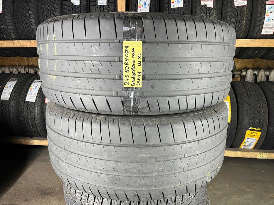 LS1418 Літні шини 275/50r20 Bridgestone Potenza Sport пара резина р20
