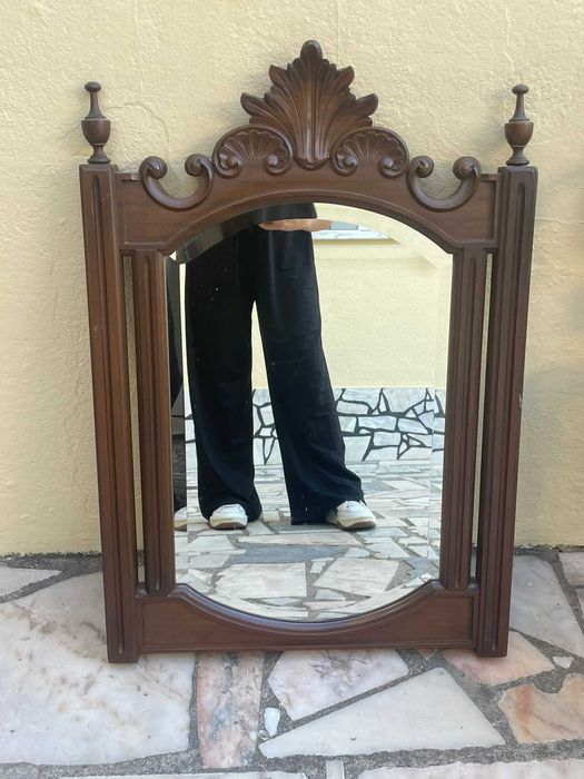 Espelho de Parede em Madeira