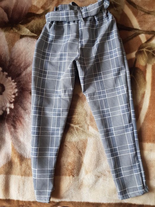 Літні штани вклітинку, брюки