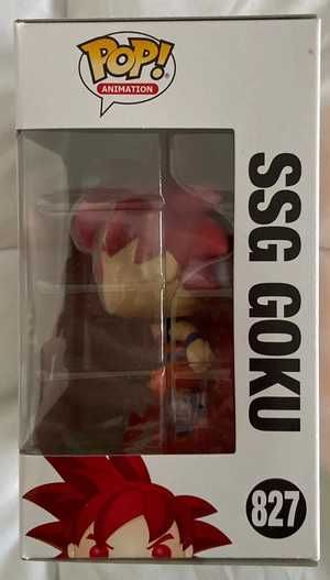 Funko SSG Goku 826 com sticker SDCC64729755244419121