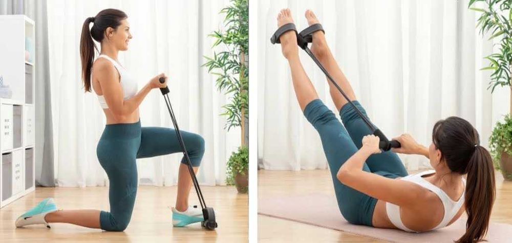 Mr_Fit EKSPANDER GUMA OPOROWA trening dla kobiet do ćwiczeń + gratis