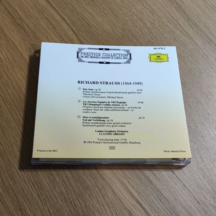Prestige Collection Richard Strauss Don Juan Till Eulenspiegel's Merry