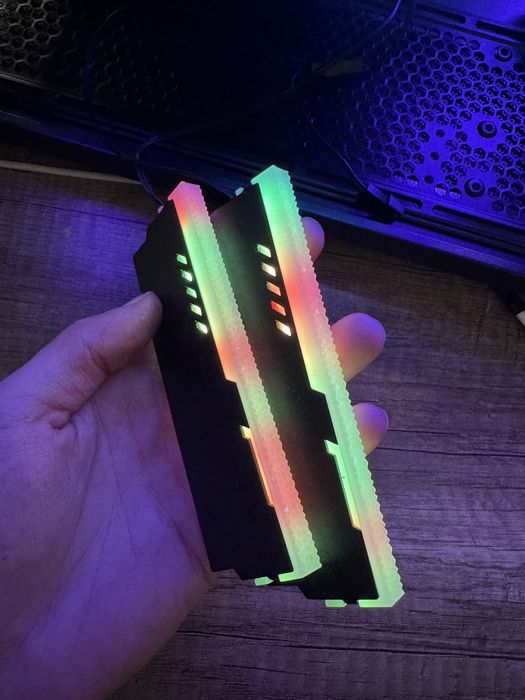 Chłodzenie na pamieć Ram RGB 2x