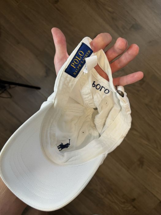 Polo Ralph Lauren кепка One Size біла оригінал — zdjęcie 4