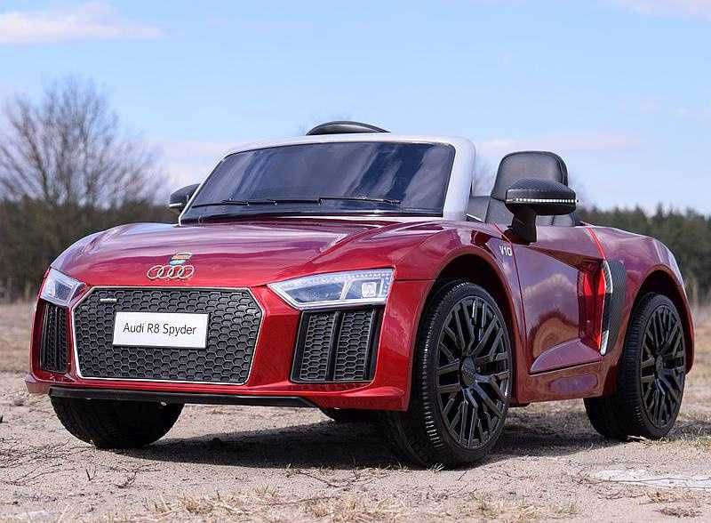Auto samochód na akumulator AUDI R8na licencji autko elektryczne