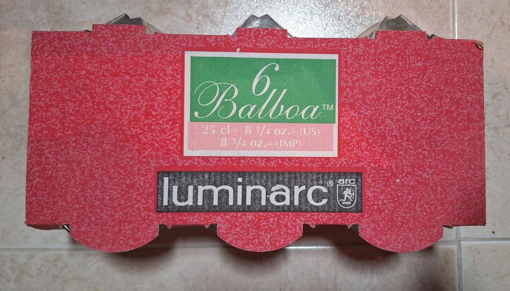 Conjunto de 6 copos da luminarc444953865194065921