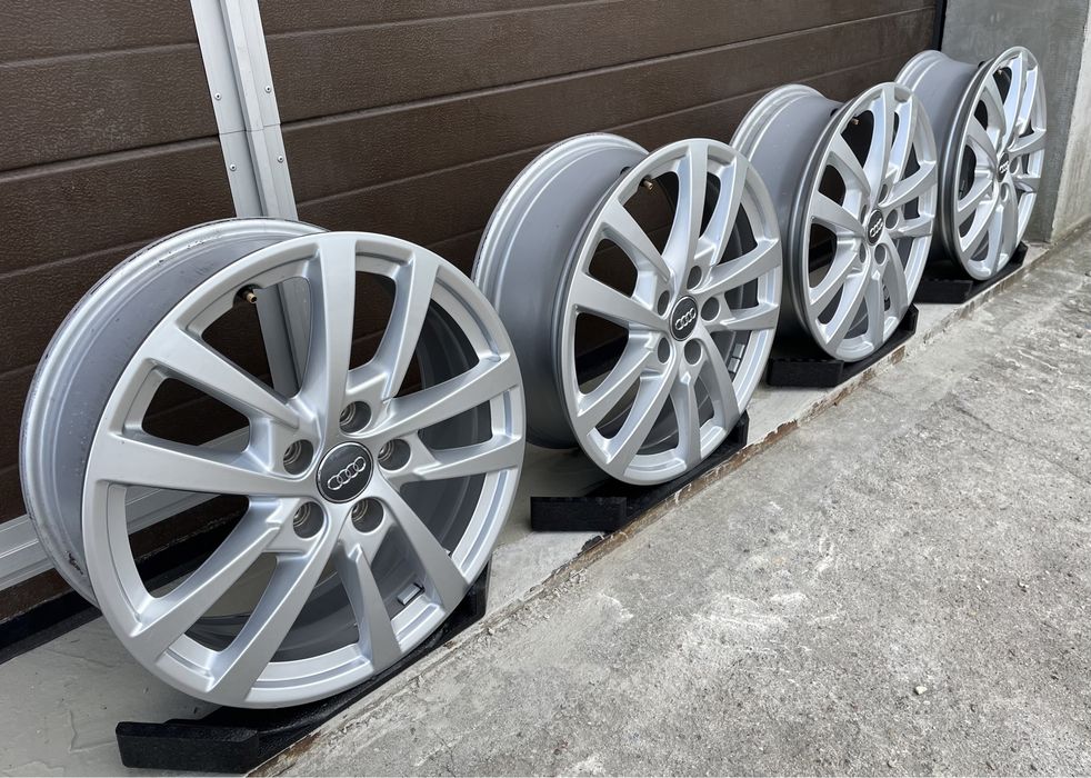 4x felgi aluminiowe 5x112 r17 et48 6J Alufelgi Oryginał Audi 17”