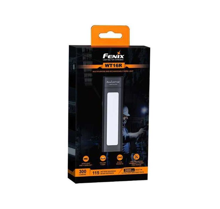 Fenix WT16R Універсальний Ліхтар (Магніт, Type-C) ГАРАНТІЯ 5 РОКІВ!
