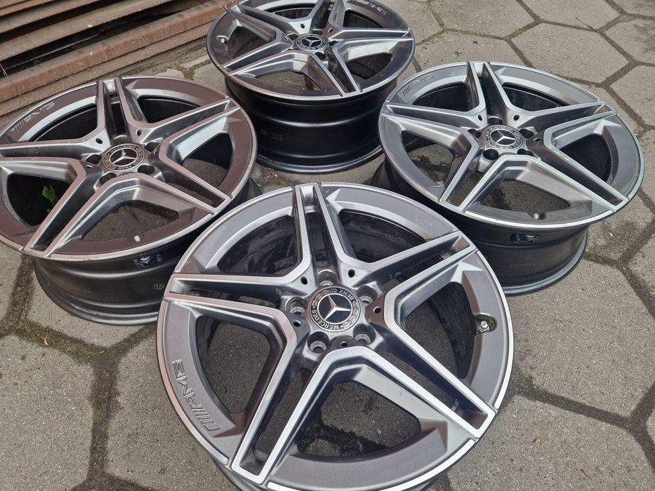 Oryginalne Felgi Mercedes-Benz AMG A-klasa CLA  W177 18cali czujniki ciśnienia