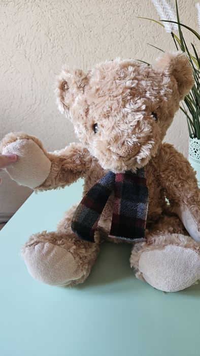 Miękki miś pluszak by funtastic birmingham UK. 40 cm nowy.