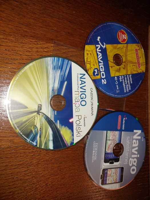 NAVIGO Mapa Polski SYSTEM nawigacji mapa NAVIGO 2 GPS PDA PL 3CD=6zł