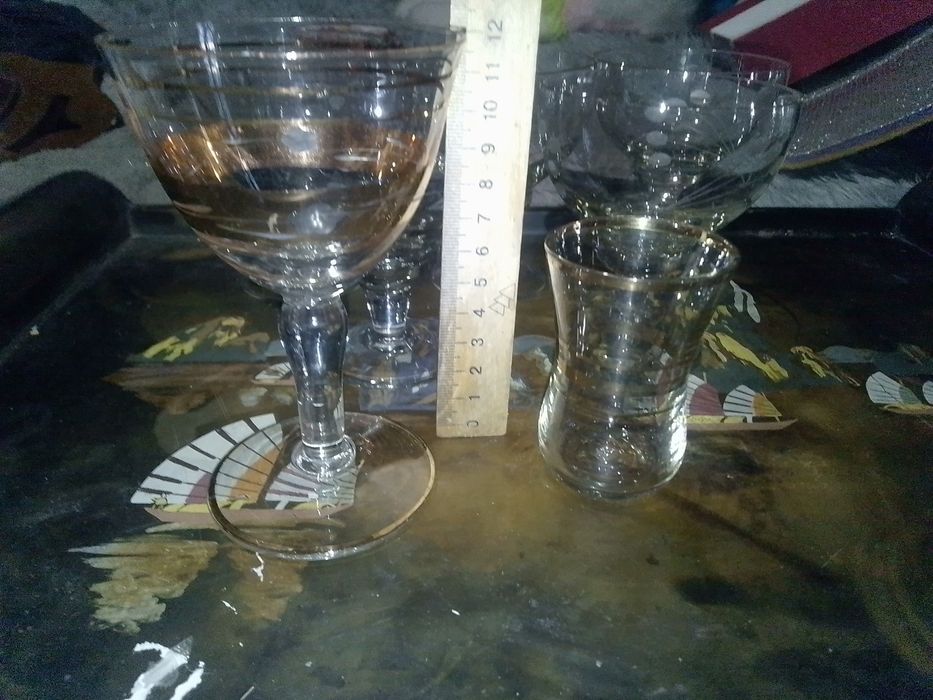 Ваза на ножке Кувшин под вино Винные бокалы-креманки Ликёрные бокалы