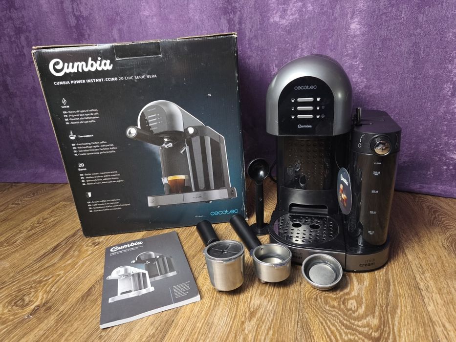 Кавоварка Cecotec Cumbia Power Instant-ccino 20 Chic Serie Nera