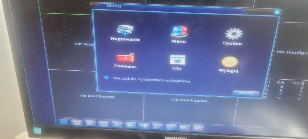 Rejestrator EVOS EV-8604-AHDM+dysk 3TB