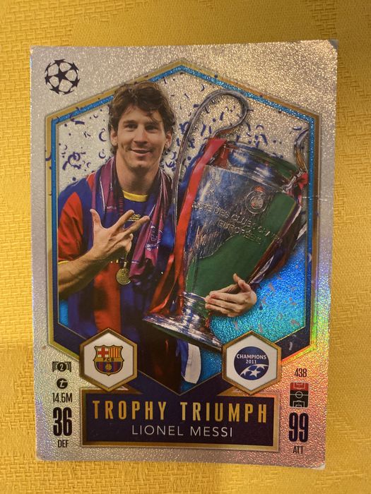 Match attax Lionel Messi
