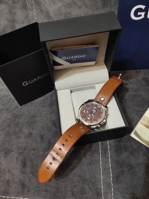 Итальянские мужские наручные часы Guardo