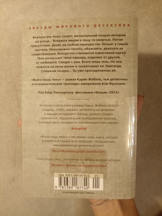 Всего лишь тень, Карин Жибель