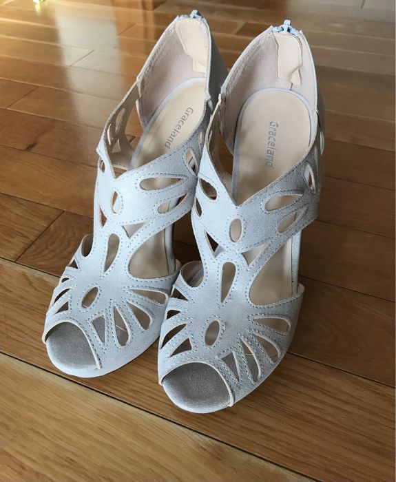 Buty szpilki sandały Graceland damskie ślub wesele chrzciny NOWE