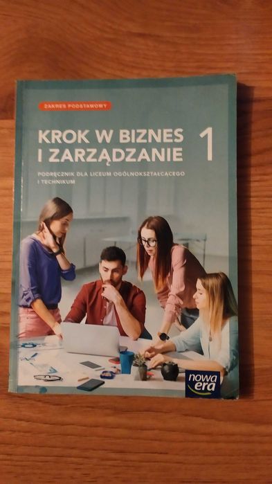 Krok w biznes i zarządzanie 1 zakres podstawowy Nowa Era