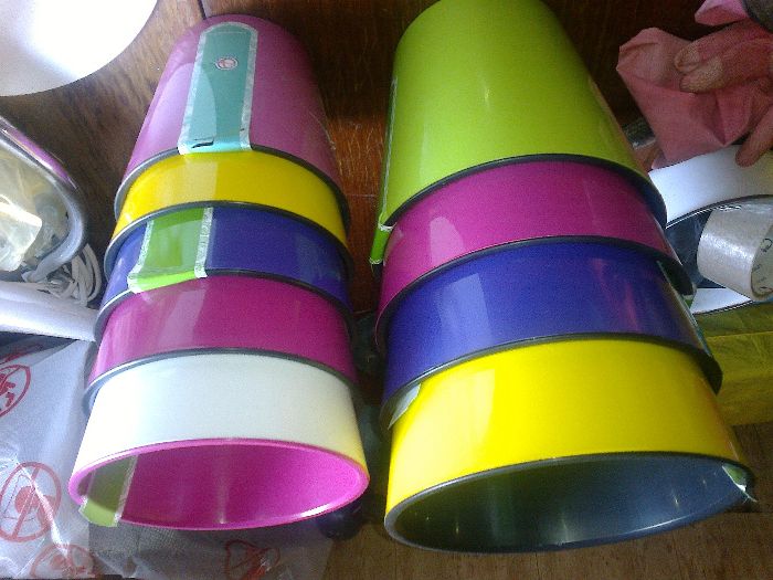 Кактусы новых горшках