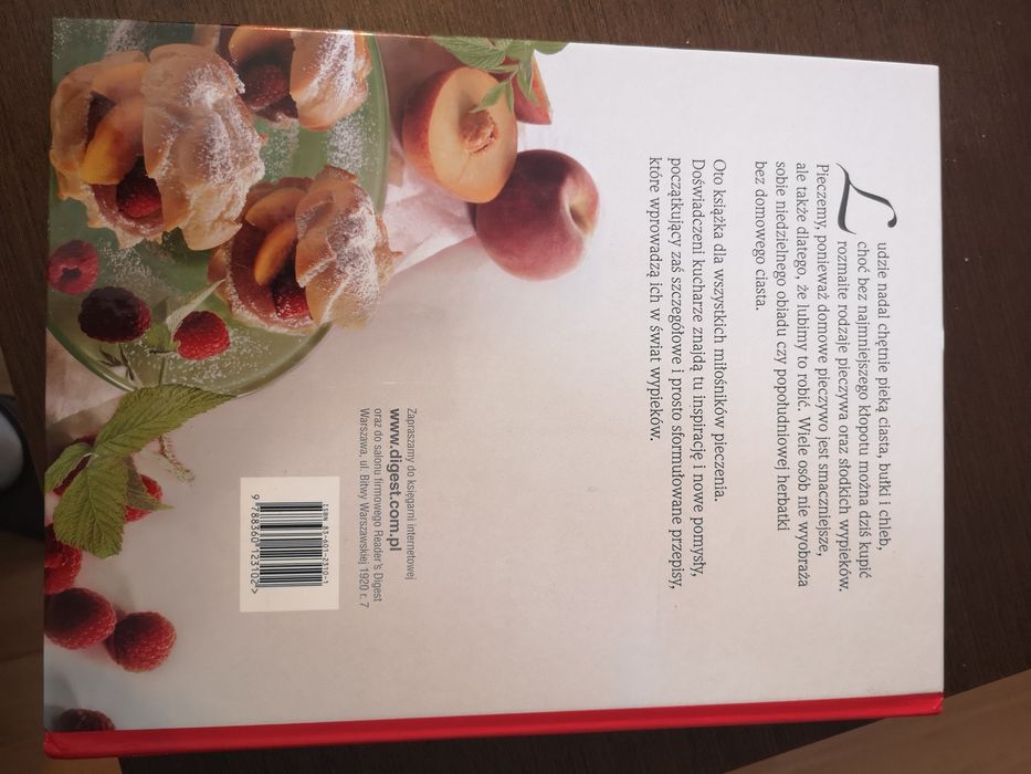 Książka kucharska pieczenie jest łatwe