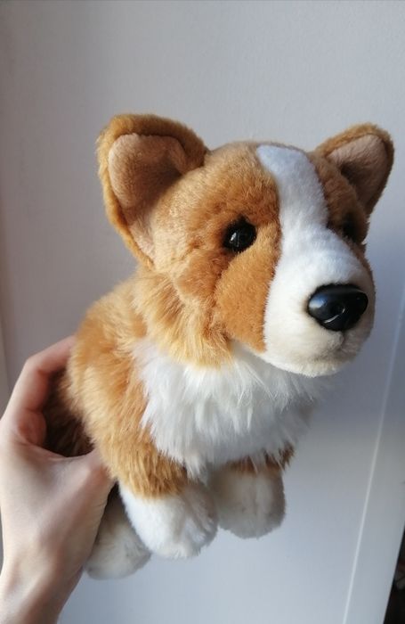 Коргі Faithful Friends м'яка іграшка собачка як справжня реалістична колекційна песик собака