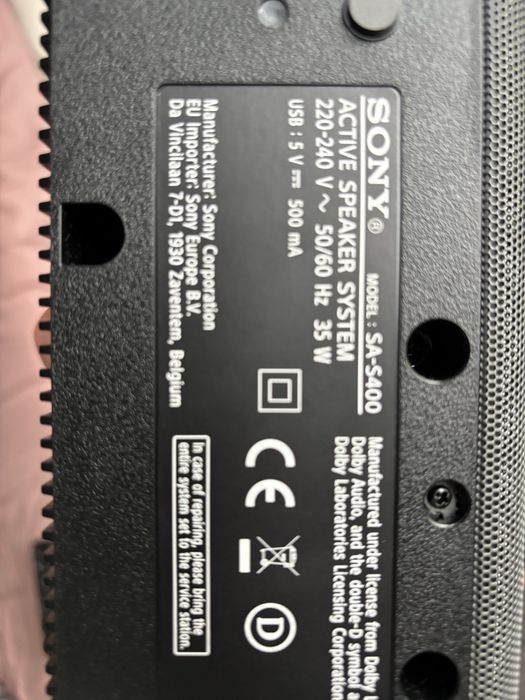 Soundbar Sony Super dzwięk