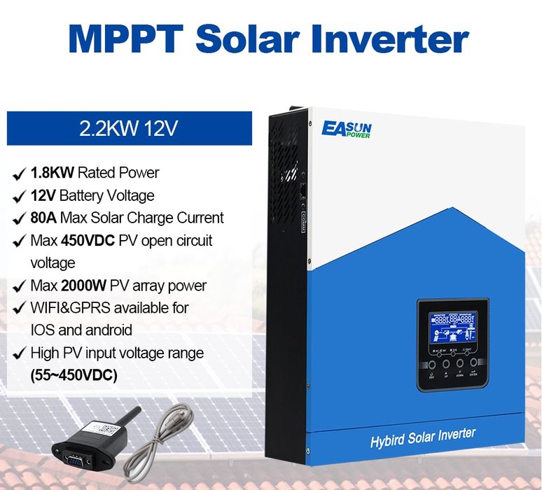 Inwerter Falownik off grid 2kw 12v