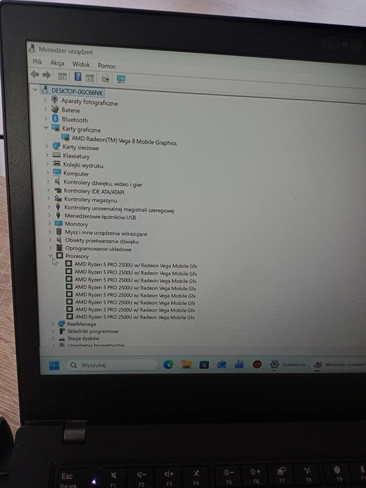 Laptop Lenovo ThinkPad A485 Ryzen 5. Okazja!