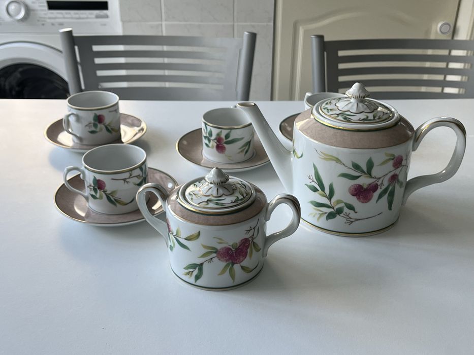 Vista Alegre- Bule Lychee + 4 Chávenas de Chá