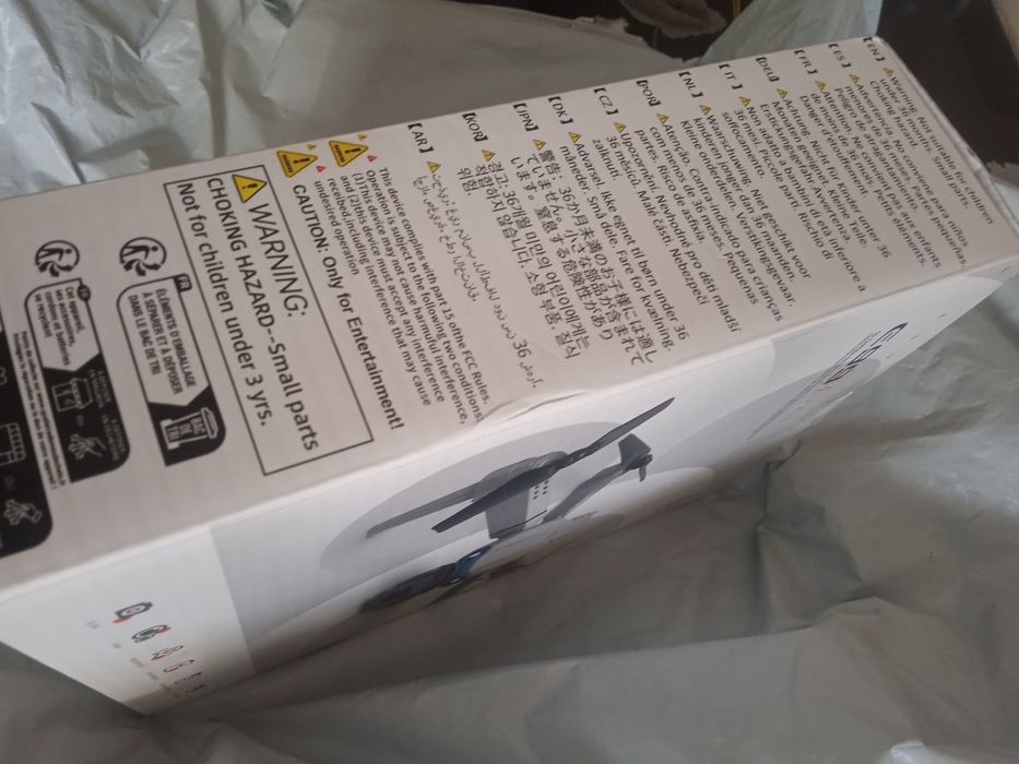 Drone NOVO ainda embalado