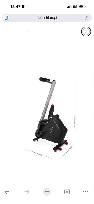 DOMYOS Máquina de Remo Conectada 500B