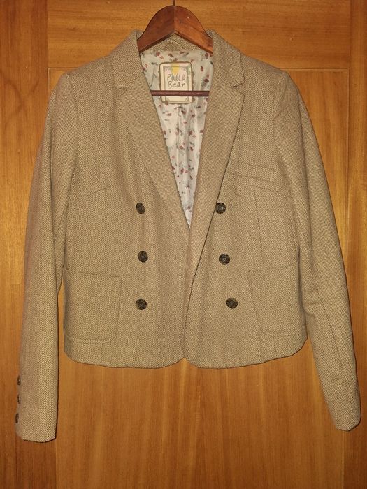 Blazer Curto Casaco Pull & Bear