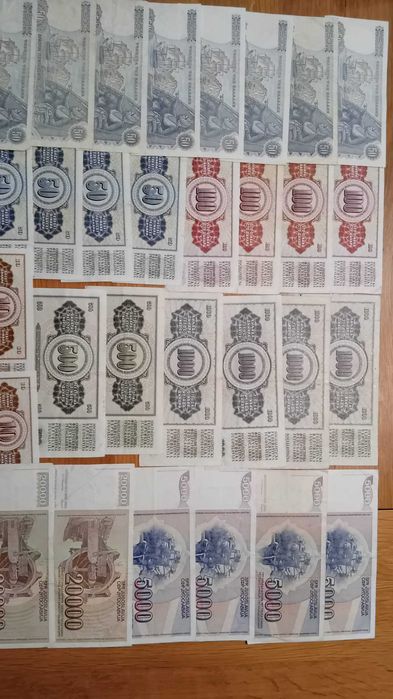 Sprzedam banknoty z Europy
