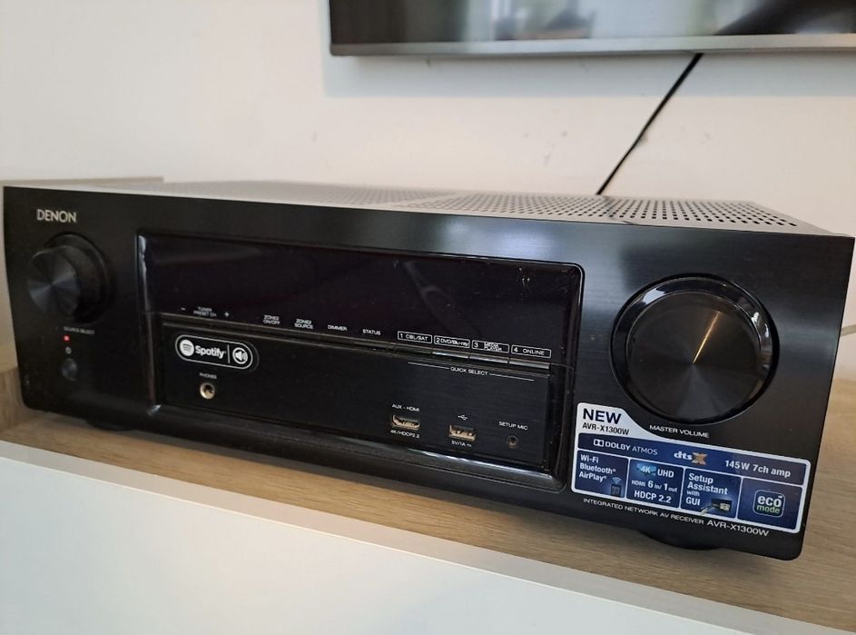 値下げ！！DENON AVR-X1300W 175W 7ch AVアンプ Amazon.co.jp: Denon AVレシーバー 7.2ch Dolby Atmos/DTS:X