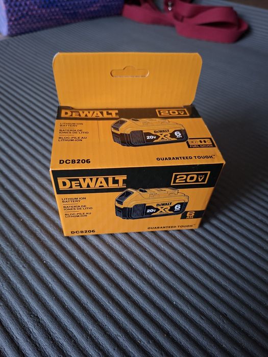 Bateria do elektronarzędzi DeWalt 20V 6Ah