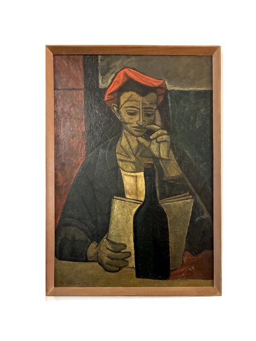 Arte -  óleo de Augusto Gomes