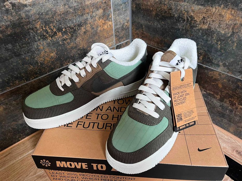 Buty Nike Air Force 1 '07 LX Toasty Green R. 44 NOWE BOX 100% ORYGINAŁ