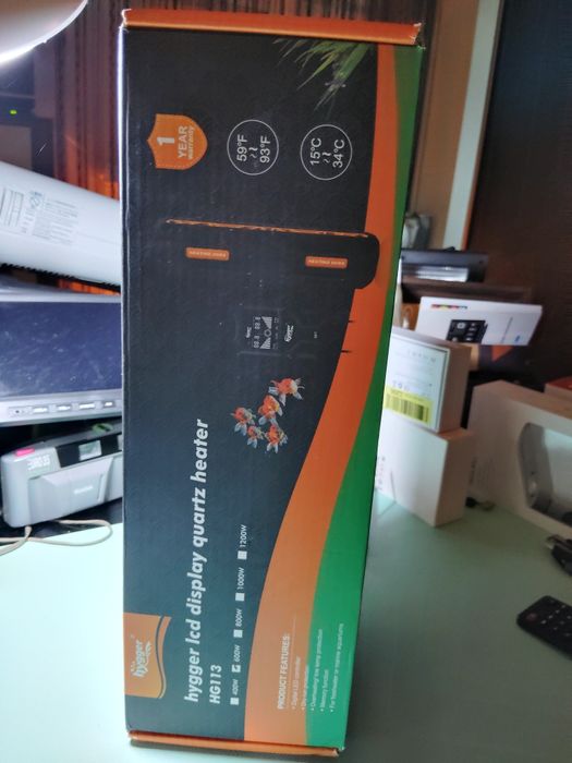 Grzałka akwariowa 500 do 1000 l profesjonalne