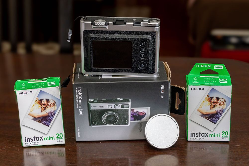 fujifilm evo instax camera