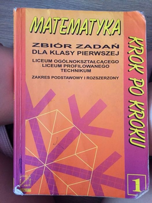 Matematyka zbiór zadań klasa 1 liceum technikum