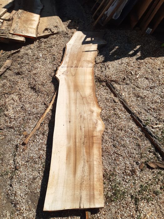 Deski blaty wiązowe 6cm 3cm PIĘKNY RYSUNEK