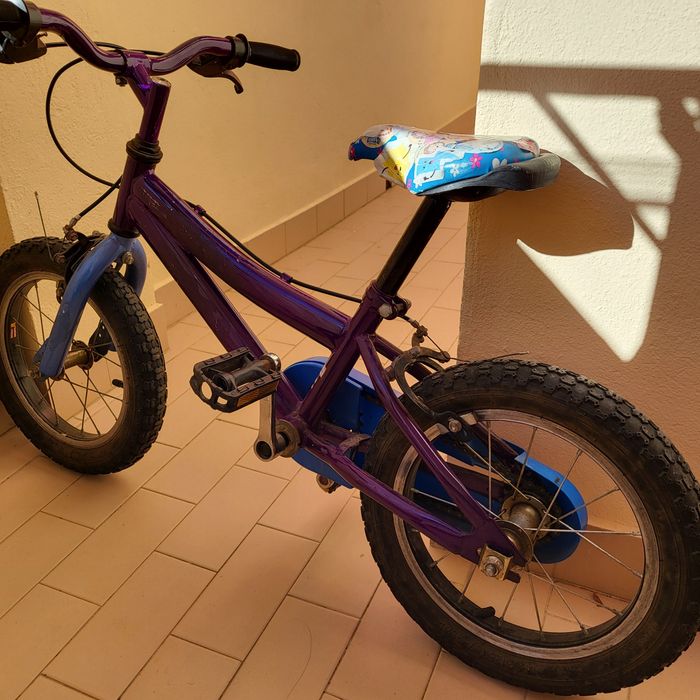 Bicicleta para 4 a 6 anos