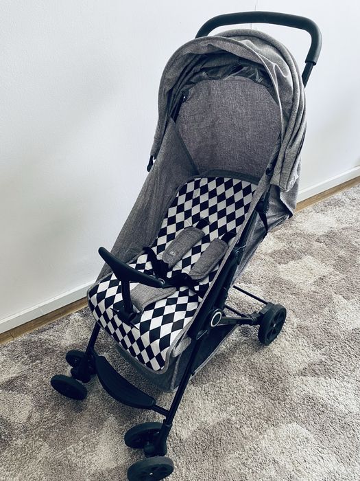 Kinderkraft Lite Up wózek spacerowy Szary