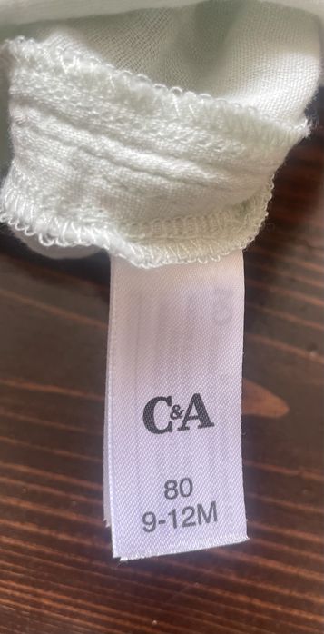 Miętowy Kombinezon w Kropeczki C&A - 100% Bawełna