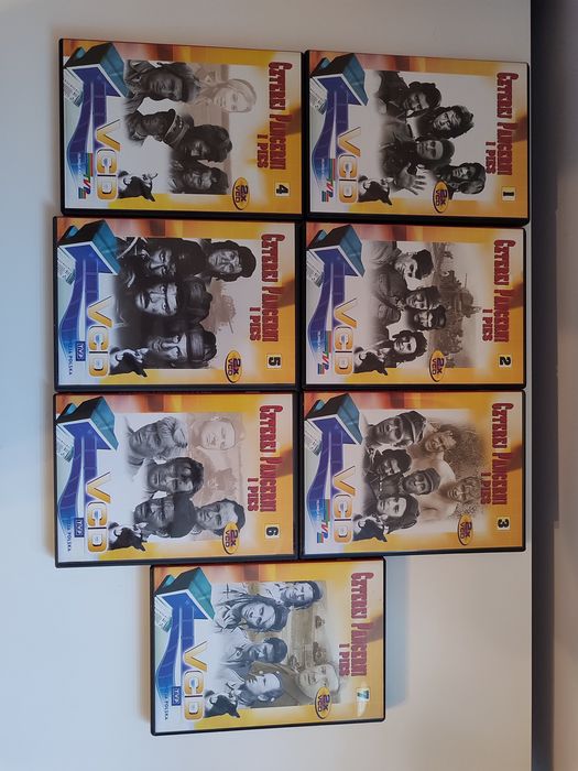 Czterej Pancerni i pies kolekcja na VCD